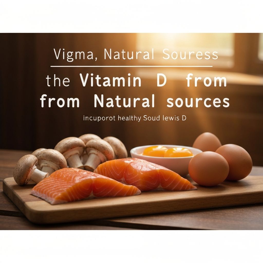 Vitamin D sources